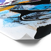 粉砕された反射 – 超現実表現主義の芸術 ポスター (角)