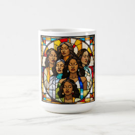 粉砕された天井とステンドグラスの夢 コーヒーマグカップ