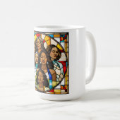 粉砕された天井とステンドグラスの夢 コーヒーマグカップ (正面右)