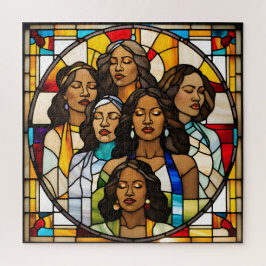 粉砕された天井とステンドグラスの夢 ジグソーパズル