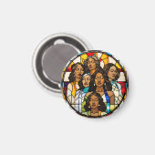 粉砕された天井とステンドグラスの夢 マグネット (正面/裏面)