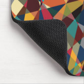 粉砕された幾何学中世紀モダン抽象芸術 マウスパッド (コーナー)