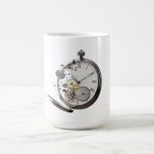 粉砕された時間 コーヒーマグカップ (中央)