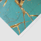 粉砕された金ゴールドクイーンデクページ 薄葉紙 (詳細)