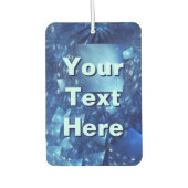 粉砕された鏡 カーエアーフレッシュナー (正面)