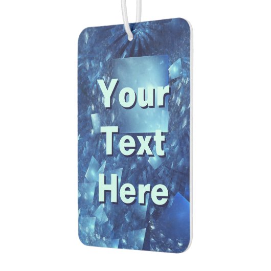 粉砕された鏡 カーエアーフレッシュナー (左)