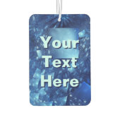 粉砕された鏡 カーエアーフレッシュナー (裏面)