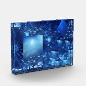 粉砕された鏡 フォトブロック (左)