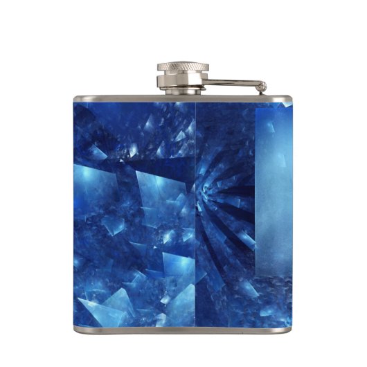 粉砕された鏡 フラスク (裏面)