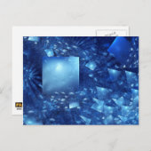 粉砕された鏡 ポストカード (正面/裏面)