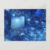 粉砕された鏡 ポストカード (正面)