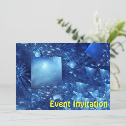 粉砕された鏡 招待状 (スタンド正面)