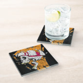 粉砕される! ガラスコースター (アングル)