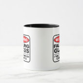 粉砕の天井のコーヒー・マグ マグカップ (中央)