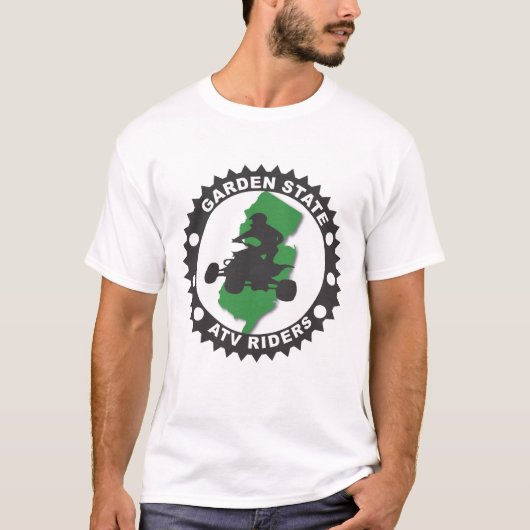粉砕または衝突のティー Tシャツ (正面)