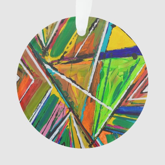 粉砕アクリルオーナメント オーナメント (正面)