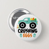 粉砕エッグクールイースターモダントラック名 缶バッジ (正面&裏面)