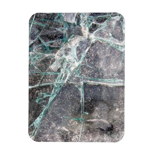 粉砕ガラス マグネット (縦)