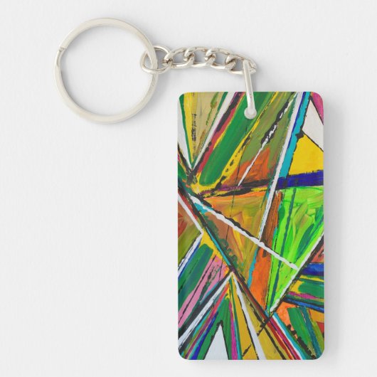 粉砕キーチェーン キーホルダー (正面)