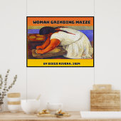 粉砕トウモロコシ ポスター (キッチン)