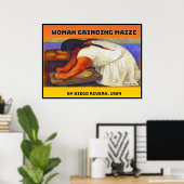 粉砕トウモロコシ ポスター (ホームオフィス)