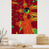 粉砕ドリーマーケンゲージ超現実主義者 ポスター (キッチン)