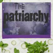 粉砕家父長制 キッチンタオル (折り畳み)