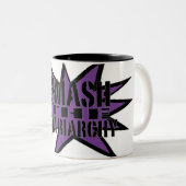 粉砕家父長制 ツートーンマグカップ (正面右)