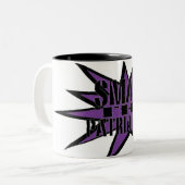 粉砕家父長制 ツートーンマグカップ (正面左)