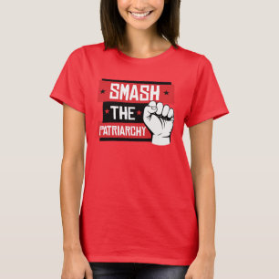 粉砕家父長制- Tシャツ