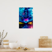 粉砕抽象芸術 ポスター (キッチン)