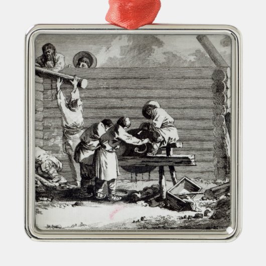 粉砕機 メタルオーナメント (正面)