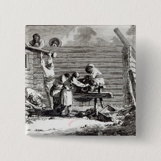 粉砕機 缶バッジ (正面)