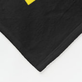 粉砕100日スクールモンスタートラック100th Day Bo フリースブランケット (角)