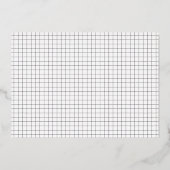 粉砕Itおもしろいモダンタイポグラフィ |卒業実在 箔招待状 (裏面)