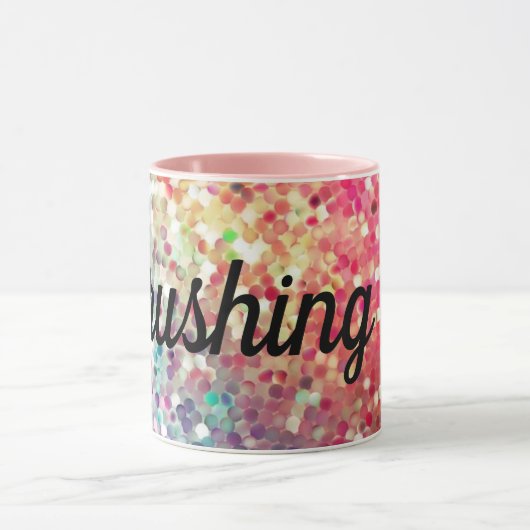 粉砕Itグリッターマグコーヒギフトティーカップ マグカップ (中央)