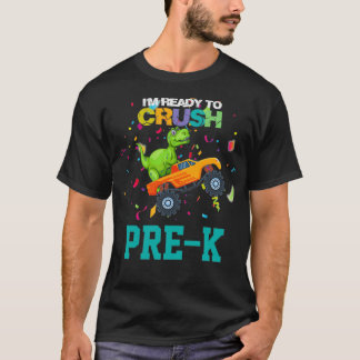 粉砕PreK初日新学期 Tシャツ