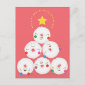 粉糖ドーナツのツリー クリスマス (正面)