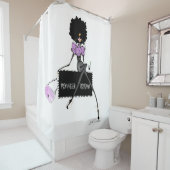 粉部屋 シャワーカーテン (インサイチュ)