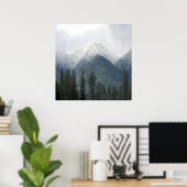 粉雪の新雪….. ポスター (ホームオフィス)