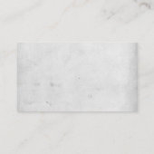 粋でノスタルジックな一見のエリートのデザインの平野の贅沢 名刺 (裏面)