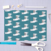 粋でモダンで不完全なラマ 薄葉紙 (クラフト)