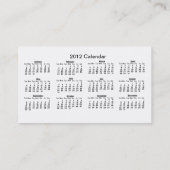 粋でユニークな空気軍隊のヘリコプター 名刺 (裏面)