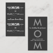 粋なお母さんのテレホンカード コーリングカード (正面/裏面)