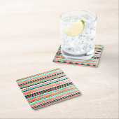 粋なアズテック人 スクエアペーパーコースター (インサイチュ)