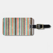 粋なアズテック人 ラゲッジタグ (正面横)