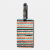 粋なアズテック人 ラゲッジタグ (裏面縦)