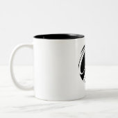 粋なイニシャルB ツートーンマグカップ (左)