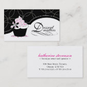 粋なカップケーキの名刺 名刺 (正面/裏面)