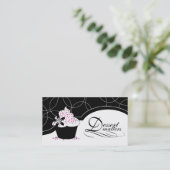 粋なカップケーキの名刺 名刺 (スタンド正面)